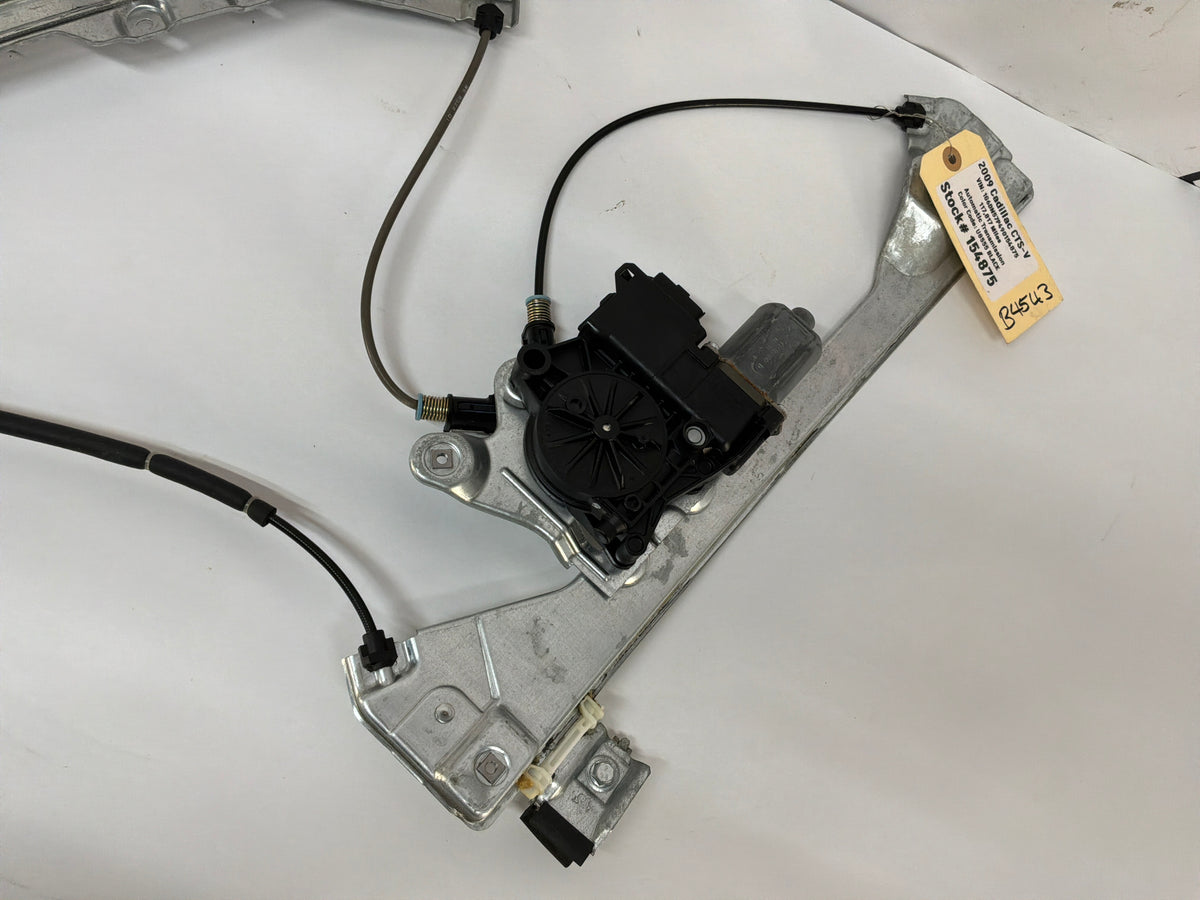 2009 Cadillac CTS-V LH Driver Window Regulator Motor OEM