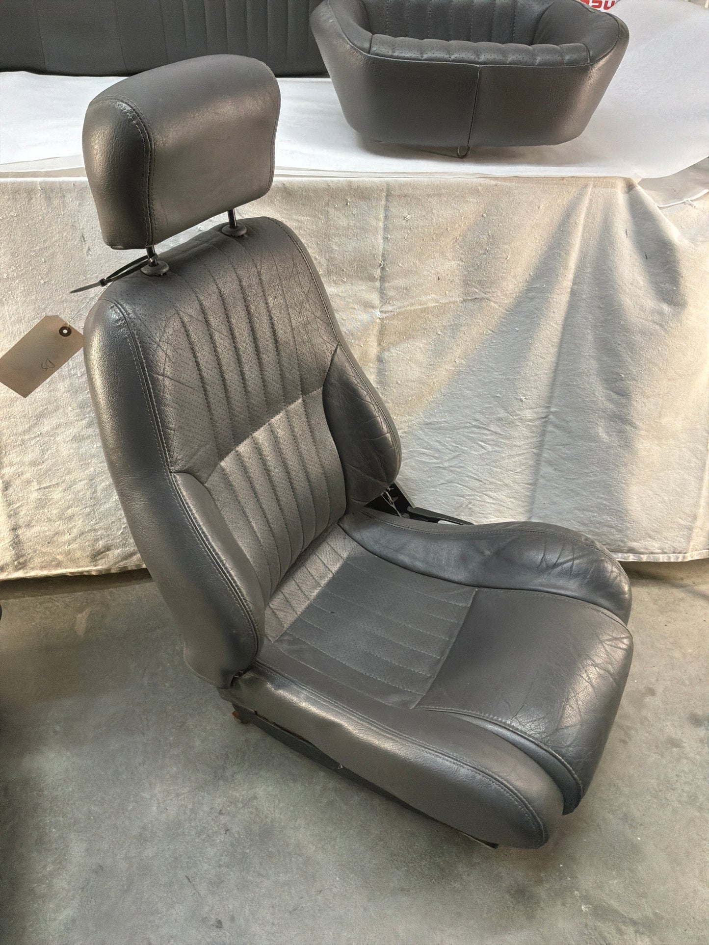1999 Pontiac Trans Am WS6 Fronts and Rears Gray Leather Seats OEM