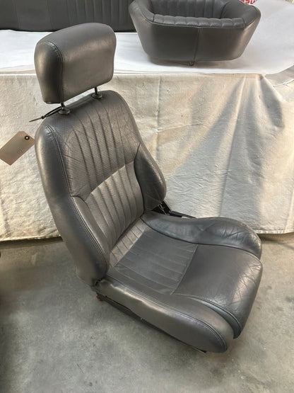 1999 Pontiac Trans Am WS6 Fronts and Rears Gray Leather Seats OEM