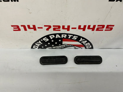2009 Cadillac CTS-V Rear Trunk Deck Lid Bumper Stoppers Set OEM