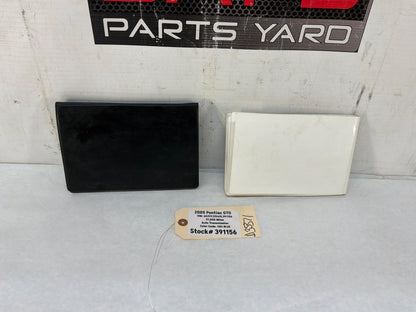 Owners manual - Day's Parts Yard