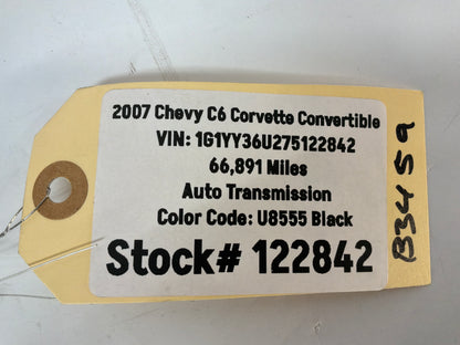 2007 Chevy C6 Corvette Convertible Radio Stereo Navigation Display Screen Receiver OEM