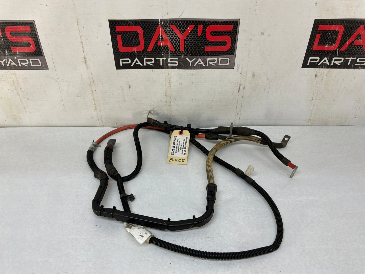 2008 Pontiac G8 GT Engine Battery Positive Cable Wire Wiring Harness OEM