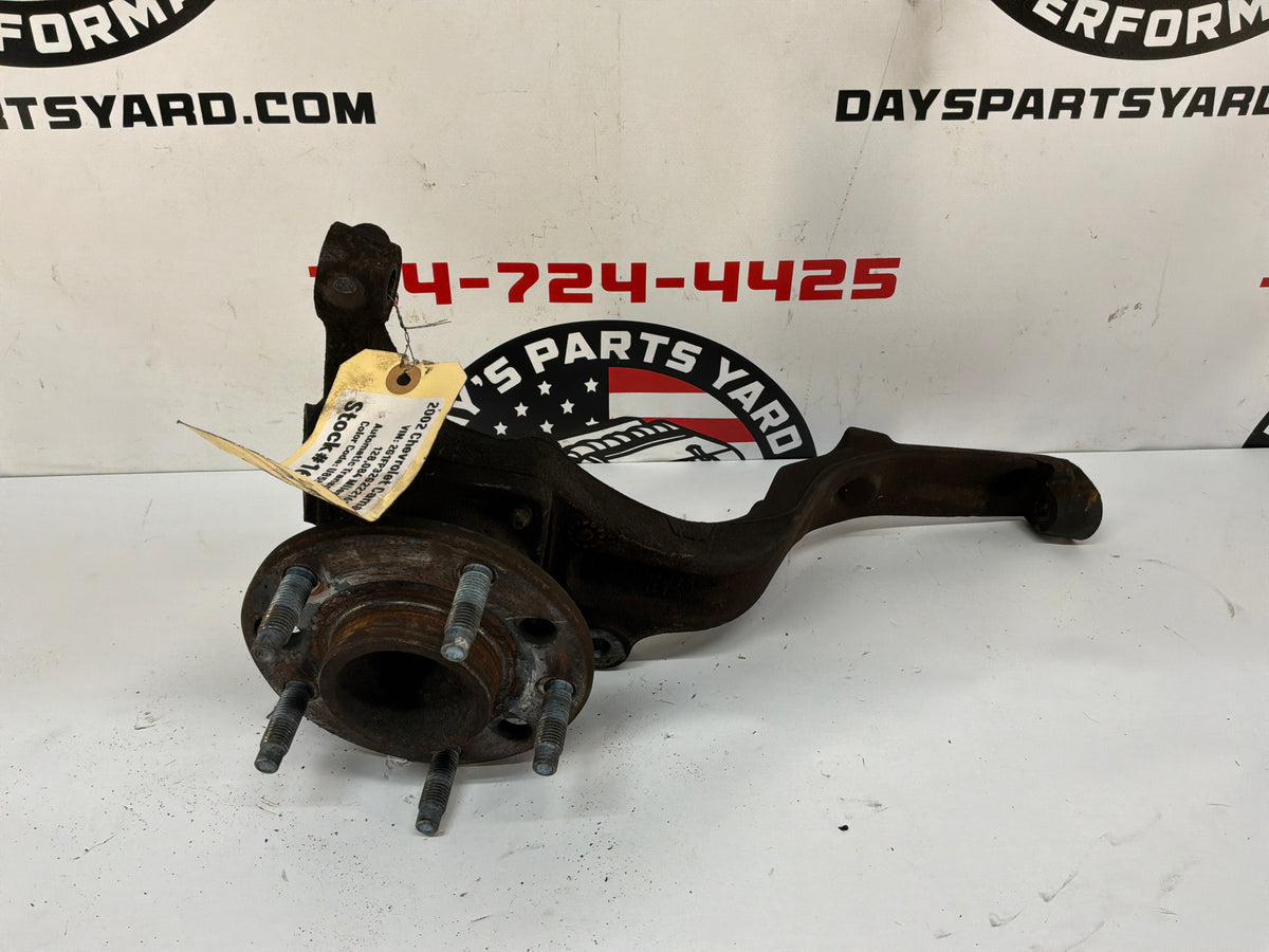 2002 Chevy Camaro Z28 LH Driver Front Spindle Knuckle Hub OEM
