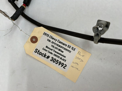 2015 Chevy Camaro SS 1LE Electric Power Steering Positive Negative Battery Wire Harness OEM
