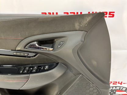 2017 Chevy SS Sedan LH Driver Front Interior Door Panel Trim OEM