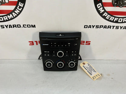 2008 Pontiac G8 Base Blaupunkt AM FM Radio CD Player Climate Control Face Plate OEM