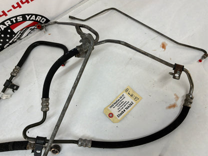 2009 Pontiac G8 GT Power Steering Rack and Pinion Gear Lines Hoses Tubes OEM