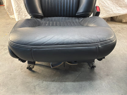 2002 Chevy C5 Corvette Convertible Seats RH & LH Front Black Leather Seats OEM