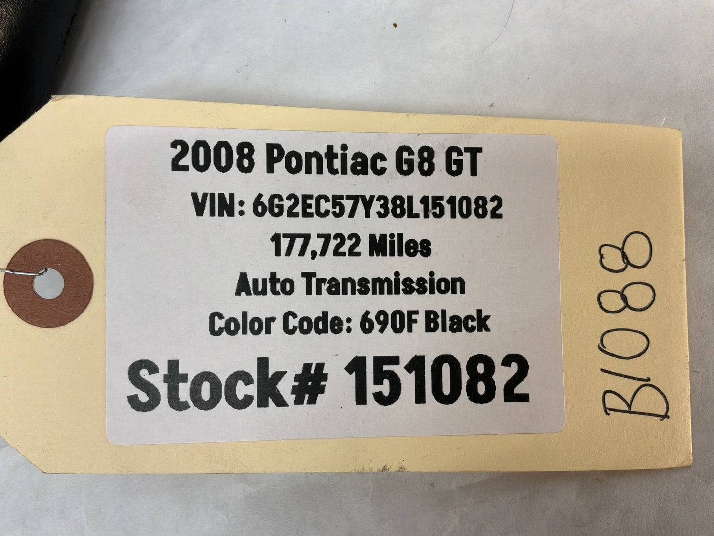 2008 Pontiac G8 GT Steering Wheel OEM