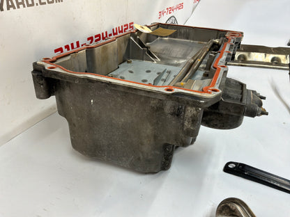2006 Pontiac GTO Complete Oil Pan Assembly Pick Up Tube Windage Tray Dip Stick OEM