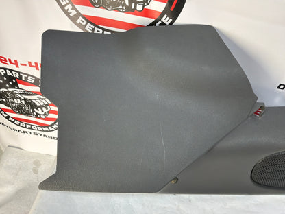 1999 Pontiac Firebird Trans Am Formula WS6 RH Passenger Rear Hatch Cargo Trunk Side Panel Trim Ebony OEM