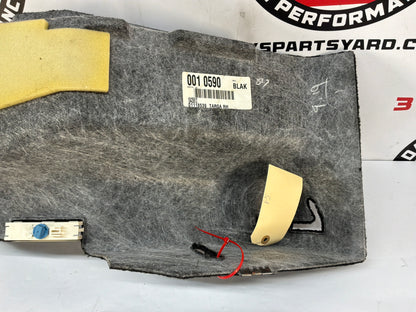 2002 Chevy C5 Corvette RH Passenger Rear Trunk Cargo Compartment Carpet Trim Liner Insert OEM