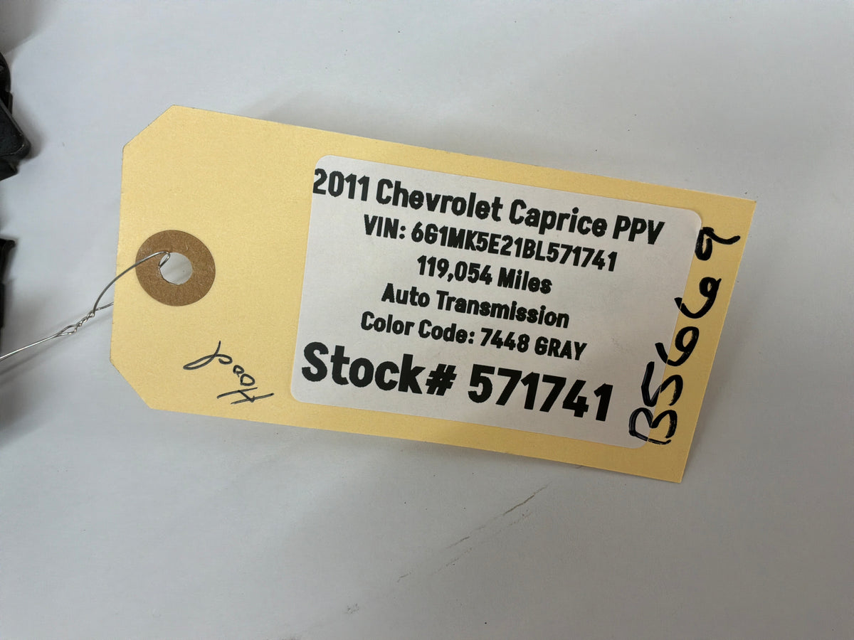 2011 Chevy Caprice PPV  Hood Latch Assembly OEM