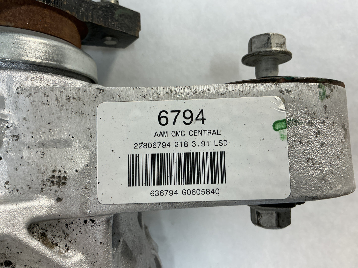 2015 Chevrolet Camaro SS 1LE 3.91 LSD Rear End Axle Differential Carrier OEM
