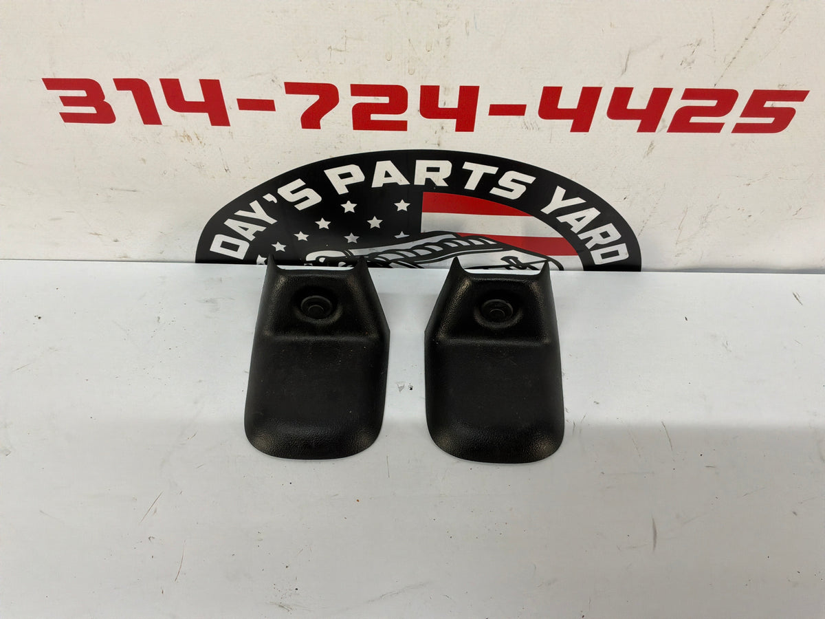 2002 Chevy C5 Corvette LH Driver Seat Track Frame Finish Covers Trims OEM