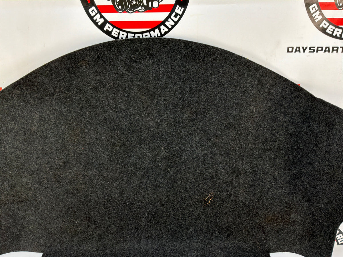2013 Chevy Camaro ZL1 Trunk Cargo Carpet Spare Tire Floor Cover OEM