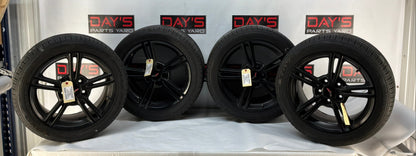 Chevy C6 Corvette Wheels and Tires 17x8.5 18x9.5 OEM