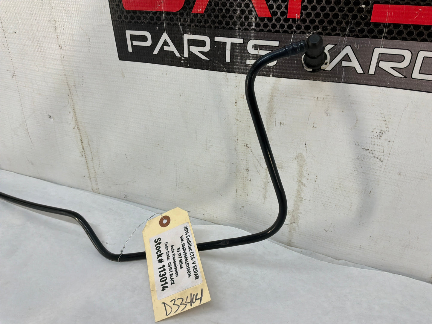 2014 Cadillac CTS-V Sedan Engine Motor EVAP Line Hose Tube OEM - Day's Parts Yard