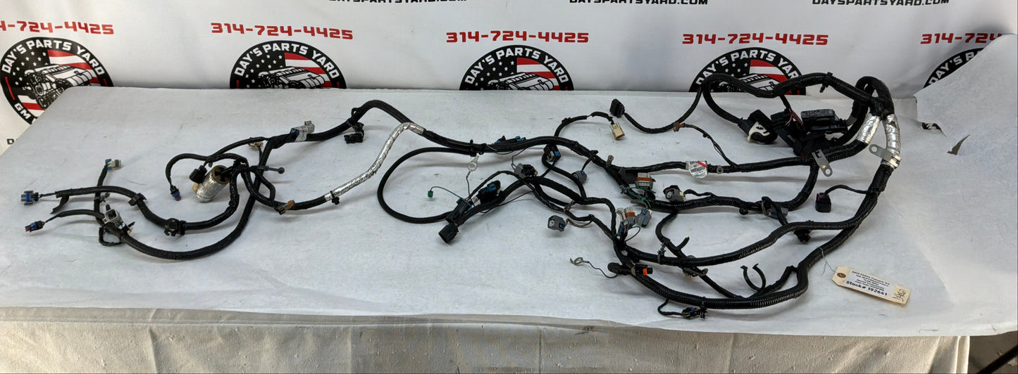 2013 Chevy Camaro 1LE Engine Motor Manual Transmission Wiring Wire Harness OEM