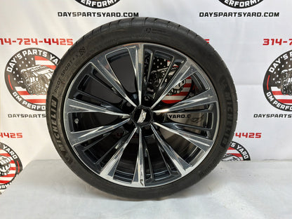 Cadillac CT5-V CT5V CT5 V Blackwing Black Wing Factory OEM Wheels Rims Front Rear