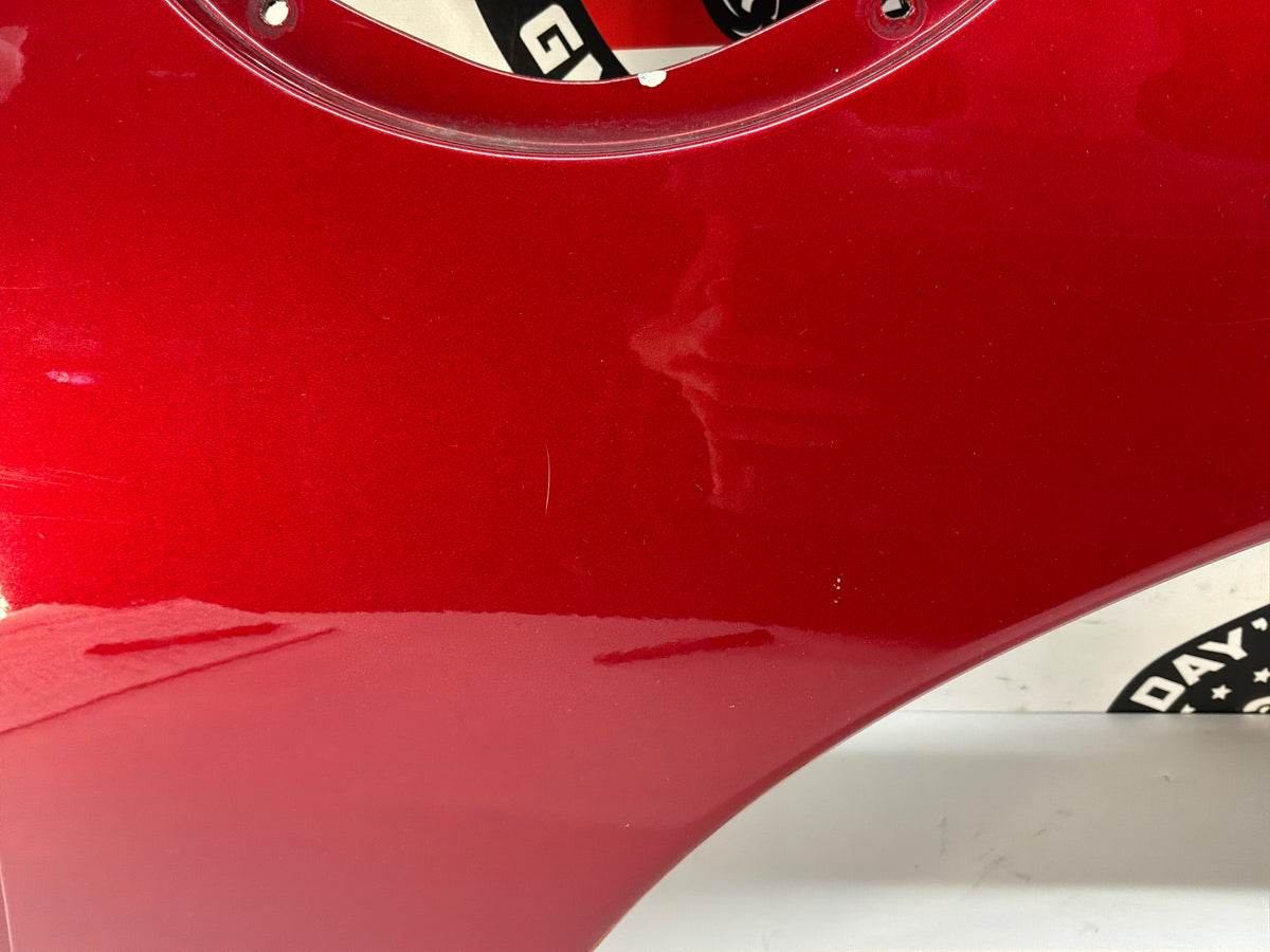 2002 Chevy C5 Corvette LH Driver Rear Quarter Fender Panel Red OEM