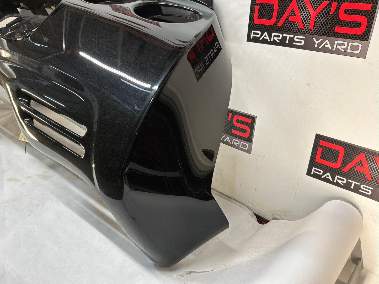 1999 Chevy C5 Corvette Rear Bumper Cover Black OEM