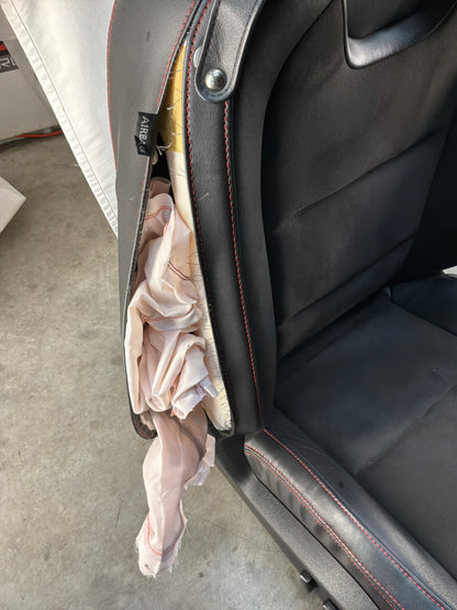 2014 Chevy Camaro ZL1 Seats Front and Rears Black Leather Suede OEM