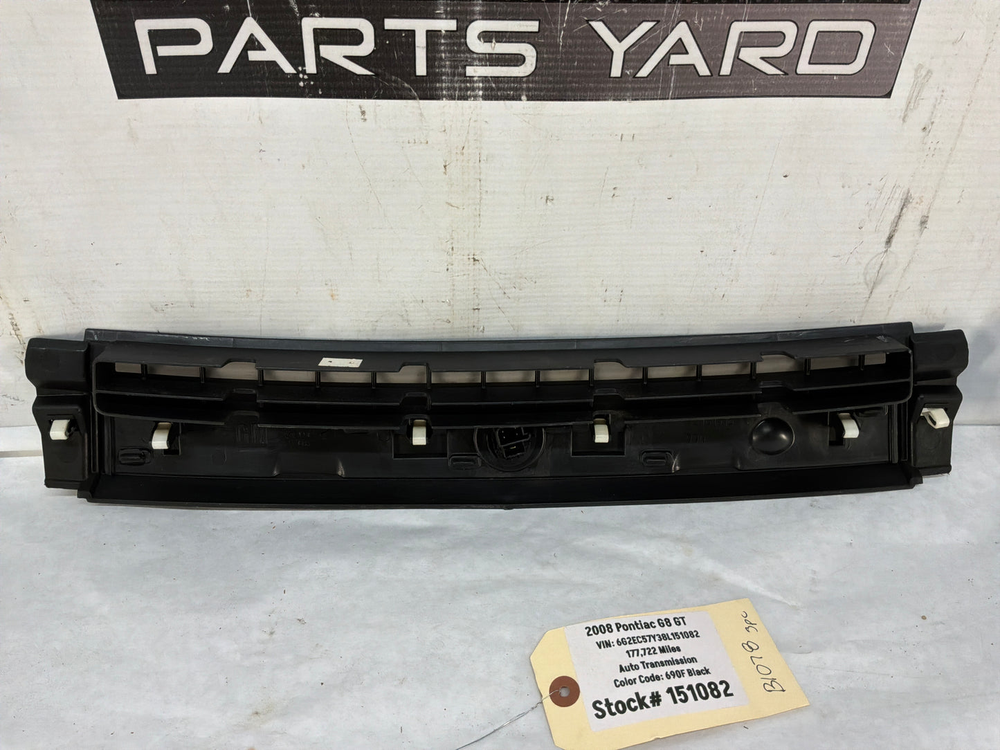 2008 Pontiac G8 GT RH & LH Dash Panels Center Cowl Defrost Trim Extensions OEM