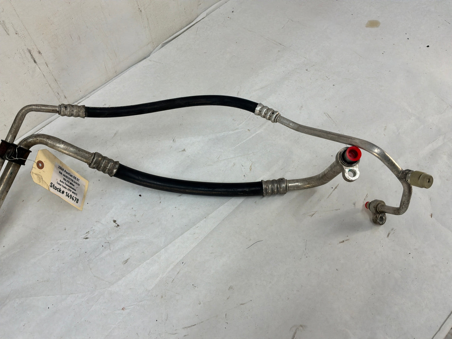 2008 Pontiac G8 GT AC A/C Air Conditioner Compressor Manifold Line Hose Tube OEM