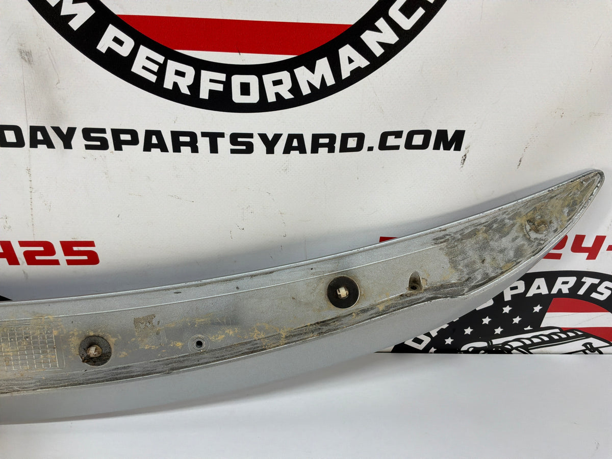 2014 Chevy SS Sedan Trunk Deck Lid Spoiler Wing Silver OEM