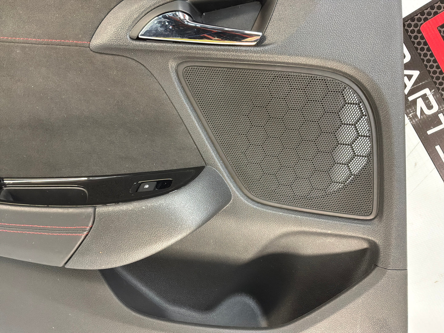 2017 Chevy SS Sedan LH Driver Rear Interior Door Panel Trim OEM
