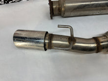 2005-2006 Pontiac GTO Kooks Axle Back Exhaust Mufflers With Tips
