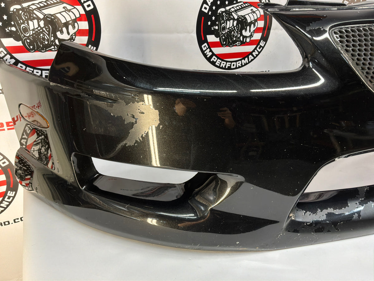2006 Pontiac GTO Front Bumper Cover Fascia Black OEM