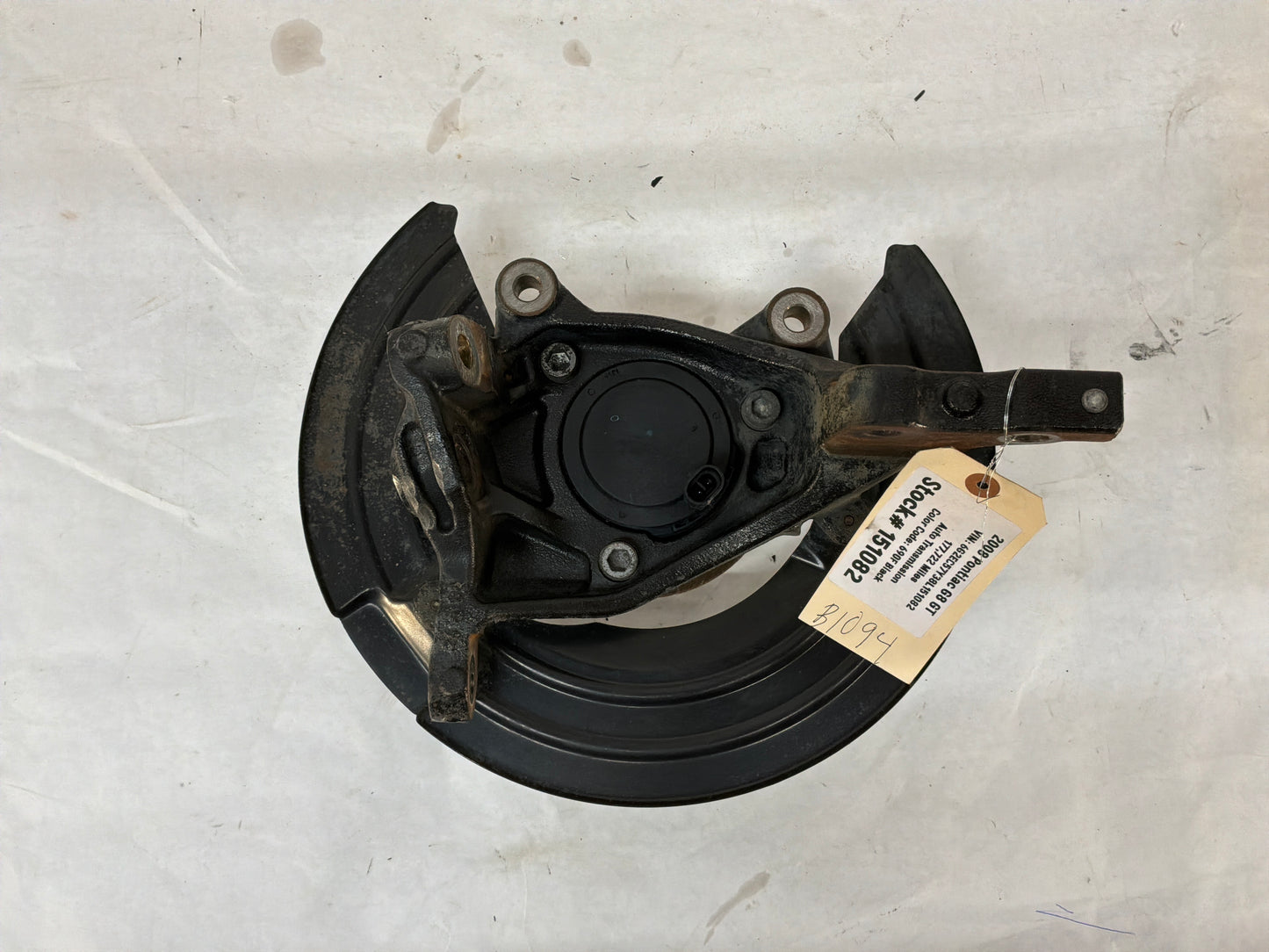 2008 Pontiac G8 GT LH Driver Front Suspension Spindle Knuckle Hub Assembly OEM