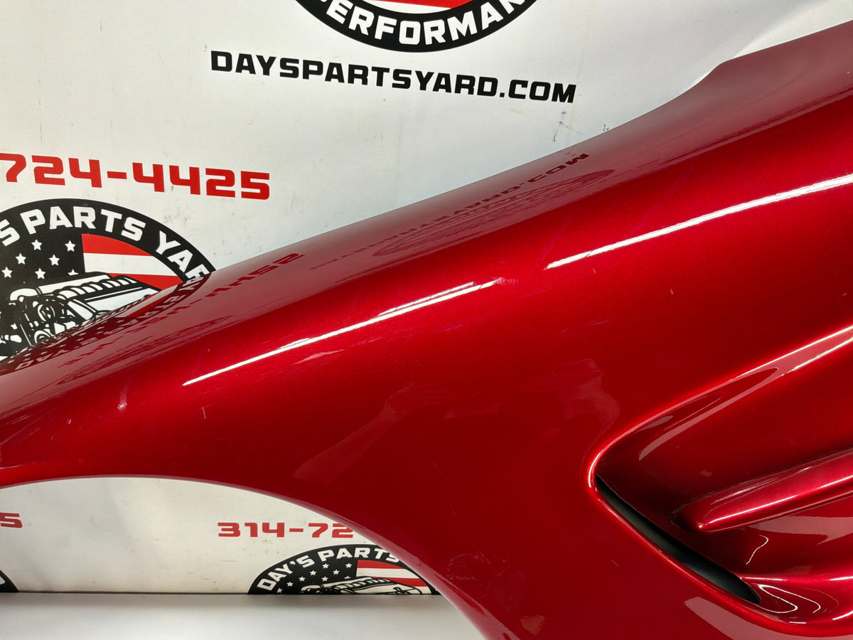 2002 Chevy C5 Corvette  LH Driver Front Fender Red OEM