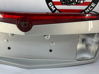 2006 Cadillac CTS-V Trunk Lid Filler Panel OEM Silver