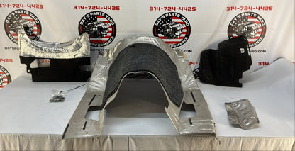 2014 Chevy SS Sedan Firewall Transmission Tunnel Heat Shield Felt Covers OEM