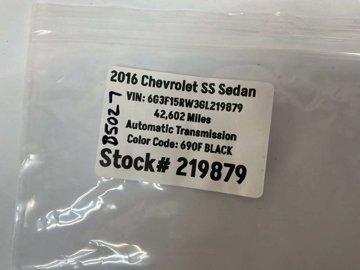 2016 Chevy SS Sedan Positive Battery Jump Start Positive Post Terminal Fuse Cover OEM