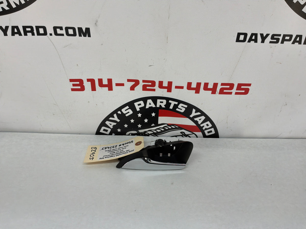 2016 Chevy Caprice PPV LH Driver Rear Inner Interior Door Handle OEM
