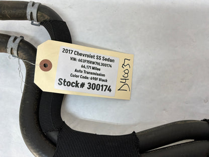 2017 Chevy SS Sedan HVAC Heater Core Hose Lines Tubes OEM
