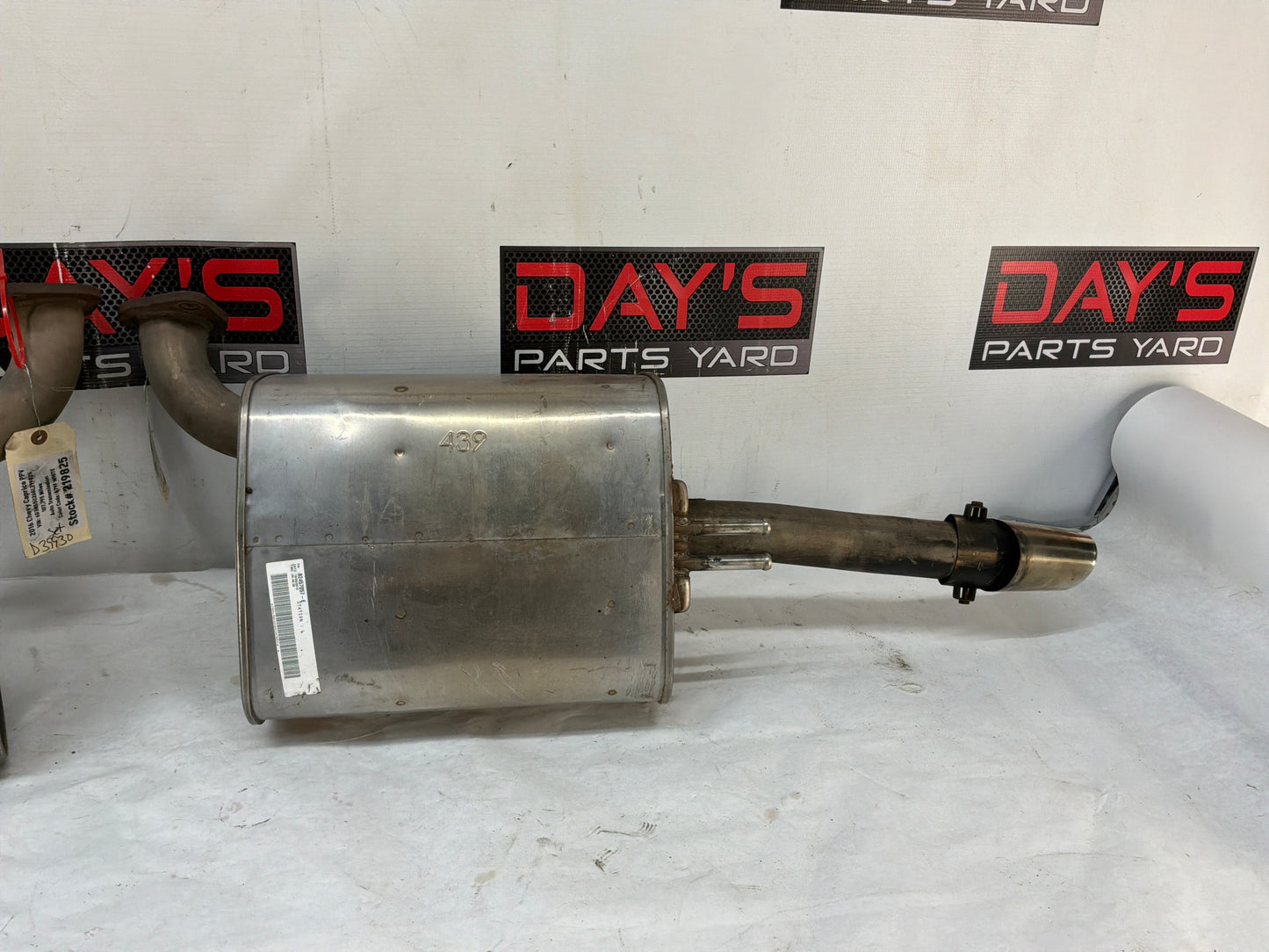 2016 Chevy Caprice PPV Factory OEM Axle Back Exhaust Mufflers Set