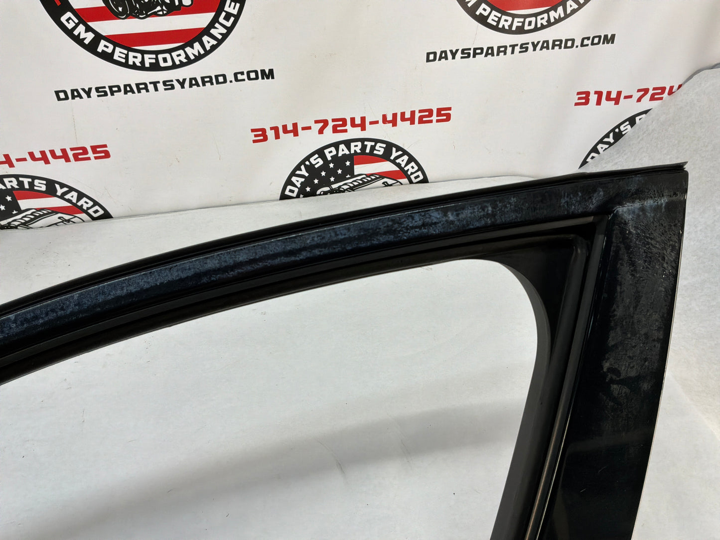 2016 Cadillac CTS-V LH Driver Front Exterior Door Black OEM