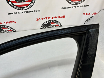 2016 Cadillac CTS-V LH Driver Front Exterior Door Black OEM