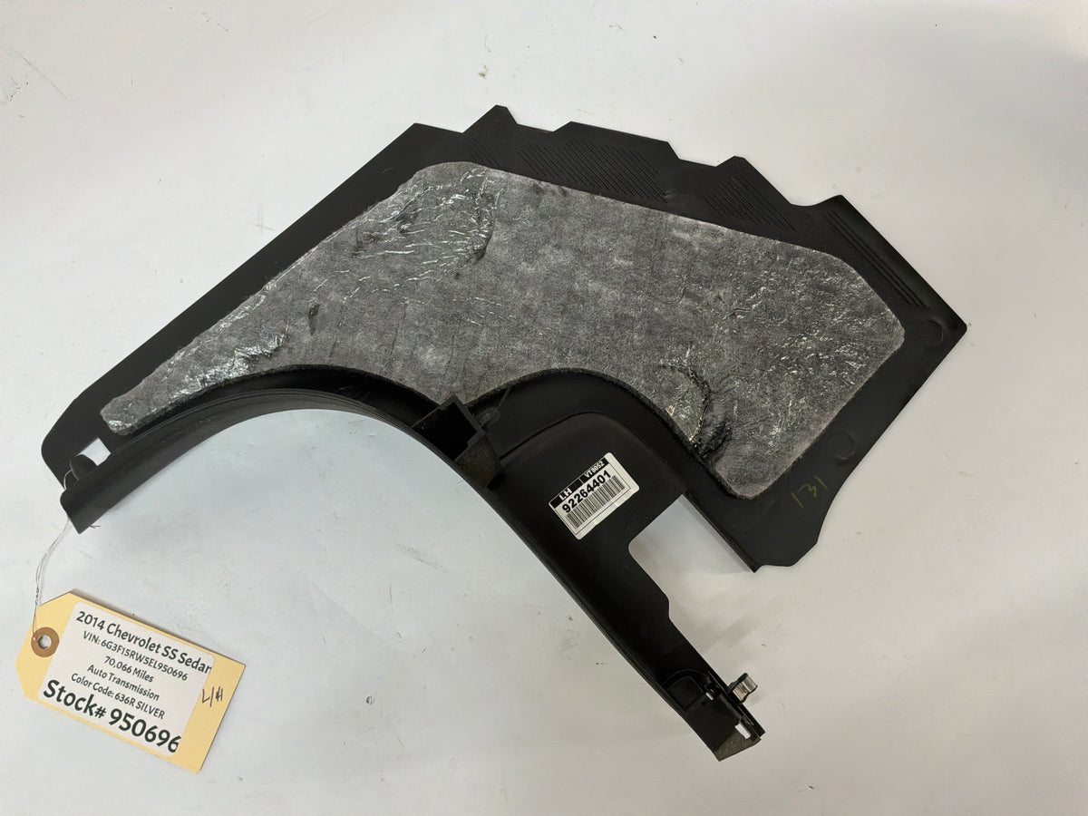 2014 Chevy SS Sedan LH Driver Front Interior Kick Plate Panel Trim Sill OEM