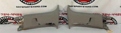 2016 Chevy SS Sedan RH & LH Interior Upper B Pillar Seat Belt Trim Panels OEM