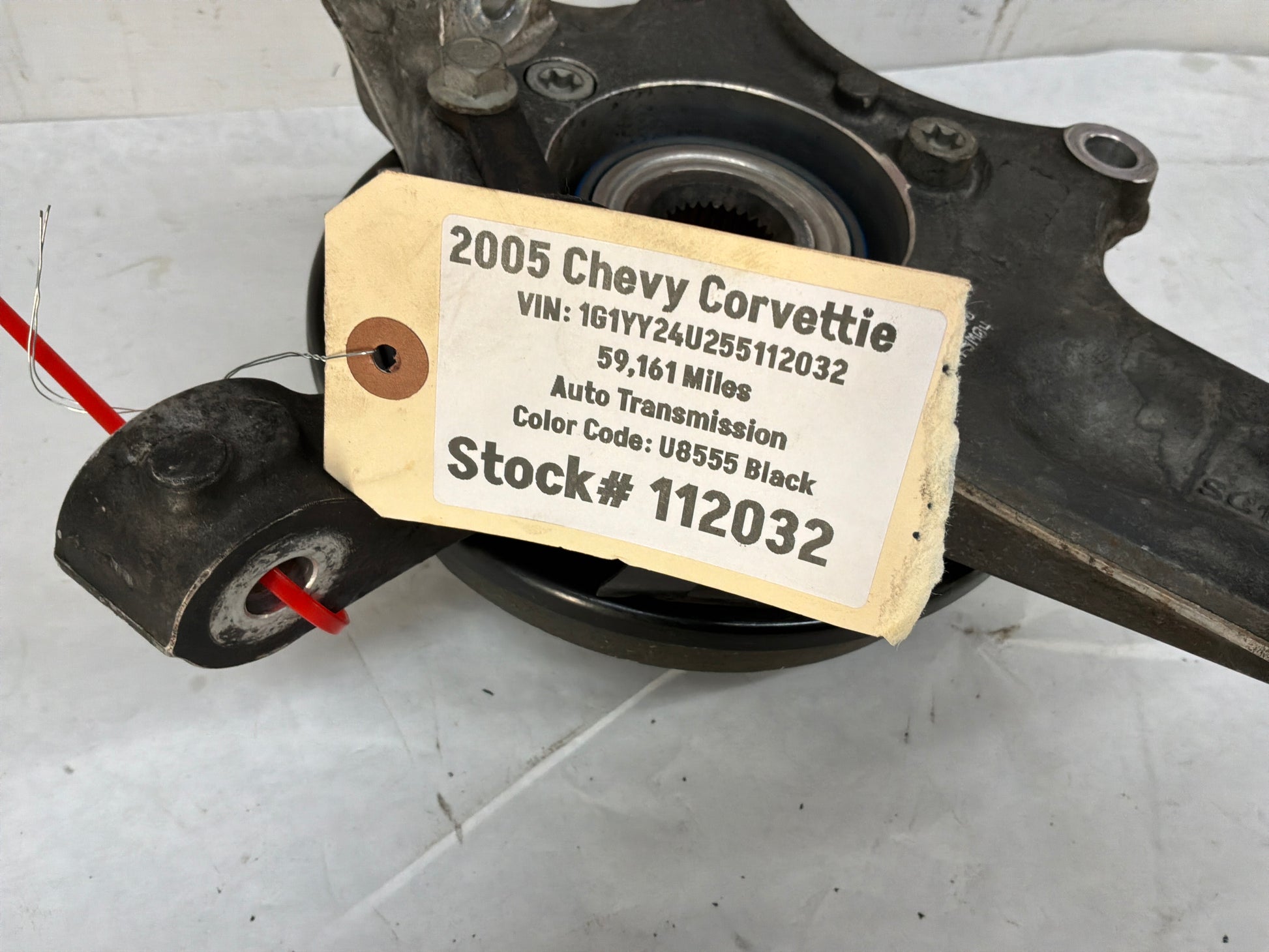 Rh rear spindle - Day's Parts Yard