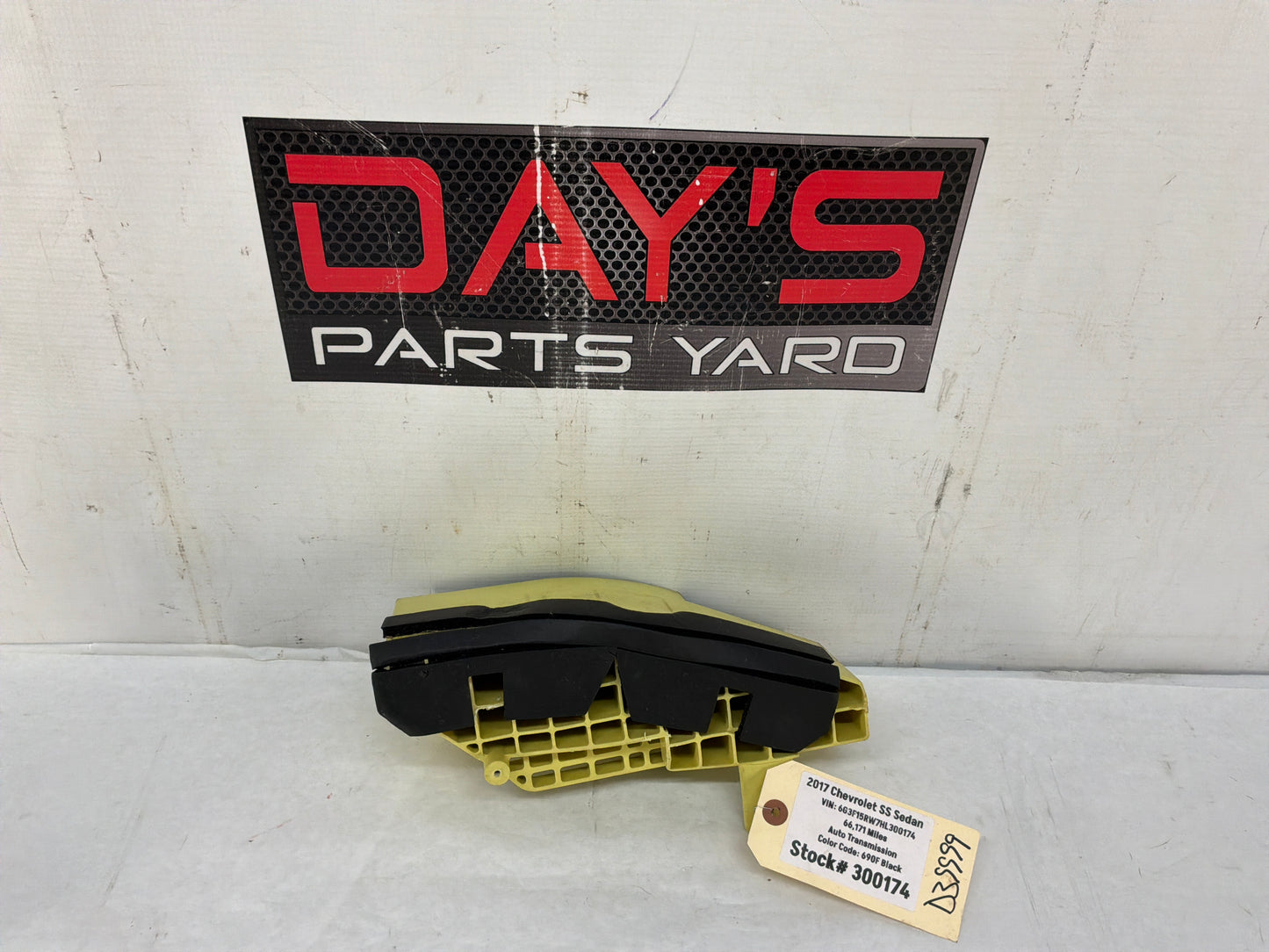 2017 Chevy SS Sedan LH Driver Rear Side Door Inner Panel Lower Energy Absorber OEM