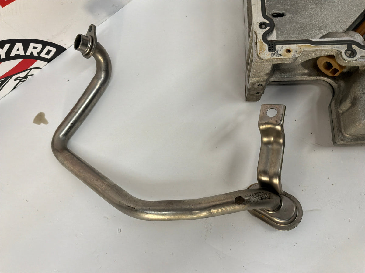 2002 Chevy C5 Corvette Aluminum Batwing Oil Pan w/ Windage Tray & Pick Up Tube OEM
