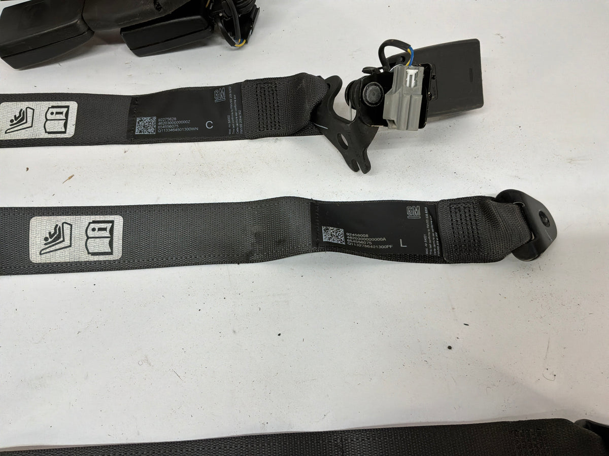 2014 Chevy SS Sedan Rear Seatbelt Seat Belt Retractor Set OEM